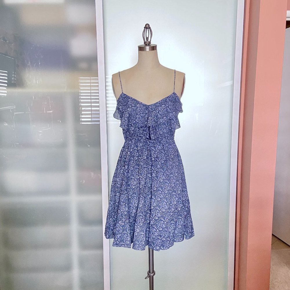 Never worn Free People blue dress size small